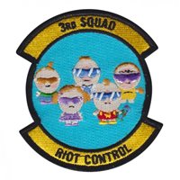 138 MP BN 3 Squad Riot Control Patch