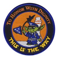 Blue Eagles Honor Guard This is the Way Patch