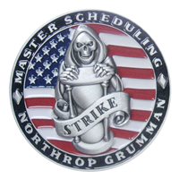 Northrop Grumman Master Scheduling Strike Challenge Coin