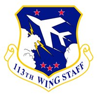 113 WG Staff Patch