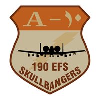 190 EFS A-10 Arabic Desert Patch