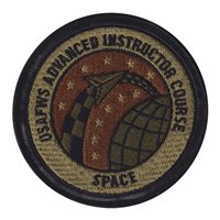 328 WPS USAFWS AIC Space OCP Leather Patch