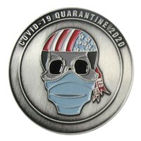 332 AEW COVID-19 Quarantine 2020 Challenge Coin