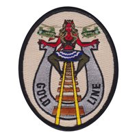 B Co 2-4 GSAB Gold Line Patch