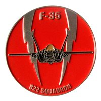 Royal Netherlands Air force 332 Squadron Challenge Coin