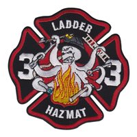 Truckee Meadows Fire Rescue Ladder Hazmat 33 Patch