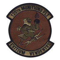 125 MXS Munitions Flight Reverse OCP Patch