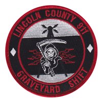 Lincoln County 911 Graveyard Shift Patch