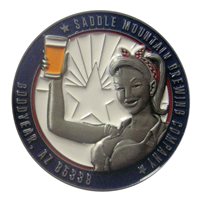 Saddle Mountain Brewing Company Rosie Challenge Coin