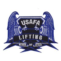 USAFA Lifting Club Wings of Steel Patch