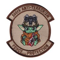 386 ESFS Anti-Terrorism Yoda Patch