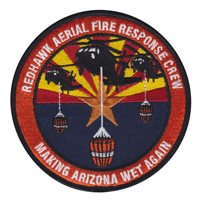 Redhawk Aerial Fire Response Crew Patch