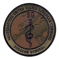 HQ EUCOM Command Surgeon General OCP Patch