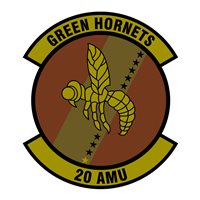 20 AMU Green Hornets OCP Patch