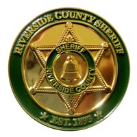 Riverside County Sheriff Rescue 9 Challenge Coin
