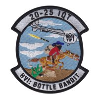 Holloman AFB IQT Class 20-25 Operation Bottle Bandit Patch