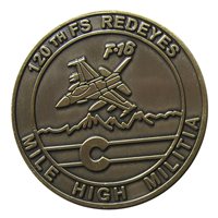 120 FS Coin Custom Air Force Challenge Coin