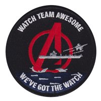 USS Nimitz Watch Team 4 Patch