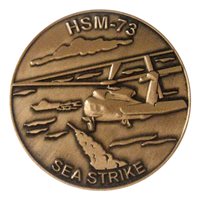 HSM-73 Battle Cat Challenge Coin 