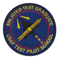 USAF Test Pilot School Enlisted Test Graduate Patch