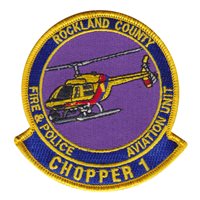 Rockland County Sheriff Chopper 1 Patch