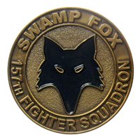 157 FS Swamp Fox Challenge Coin