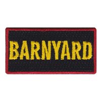 8 WPS Black Barnyard Pencil Patch