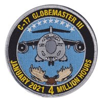 AFLCMC C-17 Division 4 Million Hours Patch