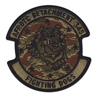 AFROTC DET 345 University of Massachusetts Lowell Fighting Dogs OCP Patch
