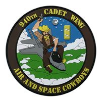 AFROTC Det 940 University of Wyoming PVC Morale Patch