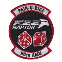 90 AMU F-22 Raptor Patch