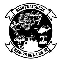 HSM-75 Det-1 CG-52 Nightwatchers Patch