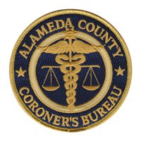 Alameda County Sheriff's Office  Coroner's Bureau Patch