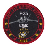 MALS-13 Can't Fly Without Supply F-35 Patch