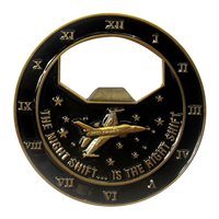 USAF Thunderbirds Night Shift Bottle Opener Challenge Coin