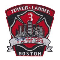 Boston Fire Tower Ladder Patch