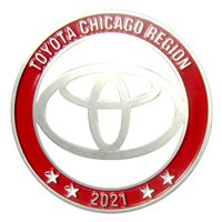Toyota Chicago Region 2021 Challenge Coin