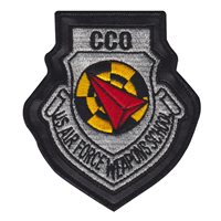 8 WPS CCO USAF Weapons School Patch with Leather