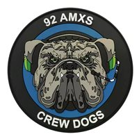 92 AMXS Crew Dogs PVC Patch