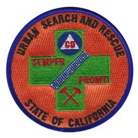 Rescue Helmet Training Patch