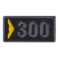 30 RS 300 Hours Gold Pencil Patch 