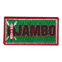 101 RQS Jambo Green Pencil Patch