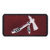 185 SOS Maroon Tomahawk Pencil Patch 