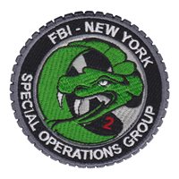 FBI New York Special Operations Group Viper Patch