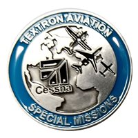 Textron Aviation Special Missions Challenge Coin