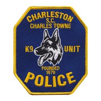 City of Charleston SC Police K9 Patch
