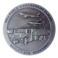 55 LRS Fuel Management Flight Challenge Coin