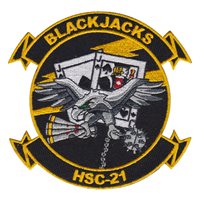 HSC-21 Blackjacks Chest Patch