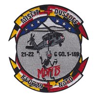 C Co. 1-169th AVN Misfit Skeleton Patch