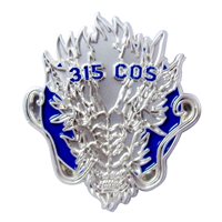 315 COS Dragon Head Challenge Coin